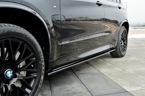 Dokładki progow BMW X5 F15 M50d (carbon look)