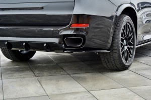 Splittery tylne boczne BMW X5 F15 M50d (carbon look)