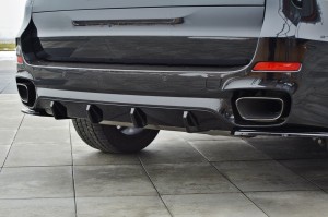 Dokładka tylna BMW X5 F15 M50d (carbon look)