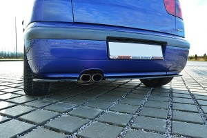 Tylne boczne splittery Seat Ibiza Cupra MK2 Polift (carbon look)