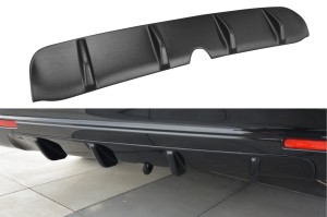 Dokładka tylna Honda Accord MK8 (CU) Przedlift / Sedan (czarny mat)