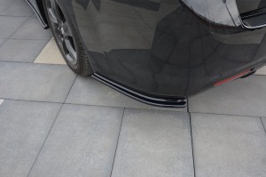 Splittery tylne boczne Honda ACCORD MK8 (CU-SERIES) Przedlift / Sedan (carbon look)