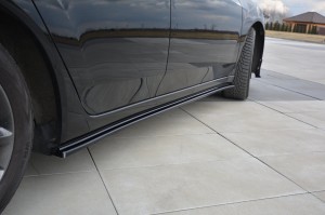 Dokładki progow Honda Accord MK8 (CU) Przedlift / Sedan (czarny mat)