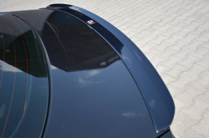 Przedłużenie spojlera Audi A5 Sportback S-Line MK1 Polift (8T) (czarny mat)