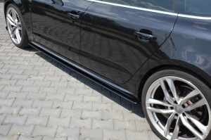Dokładki progów Audi S5 / A5 / A5 S-Line 8T / 8T FL Sportback (carbon look)