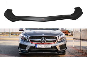 Przedni splitter Mercedes-Benz GLA 45 AMG SUV (X156) Przedlift (czarny mat)