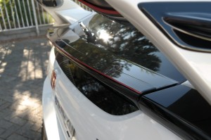Spojler tylny V3 Honda Civic X Type-R (carbon look)