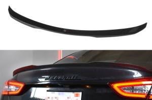 Przedłużenie spojlera Maserati Quattroporte MK6 Przedlift (czarny mat)