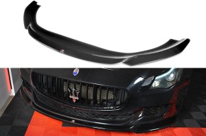 Przedni splitter Maserati Quattroporte MK6 Przedlift (czarny mat)