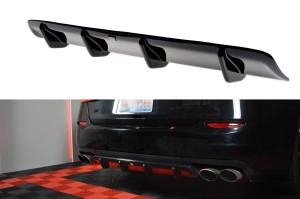 Tylny dyfuzor Maserati Quattroporte MK6 Przedlift (czarny mat)