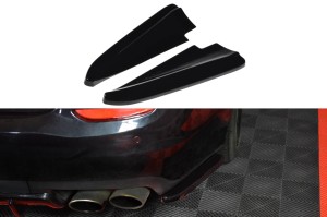 Tylne boczne splittery Maserati Quattroporte MK6 Przedlift (czarny mat)