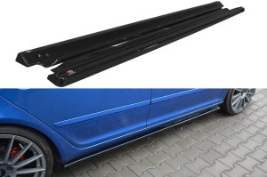 Dokładki progów Skoda Octavia RS MK2 / MK2 Facelift (carbon look)