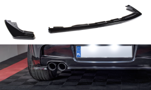 Splitter tylny srodkowy (bez dyfuzora) BMW 1 E81/ E87 M-Pack Polift (czarny mat)