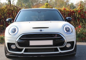 Przedni splitter V1 Mini Clubman S MK2 (F54) JCW (carbon look)