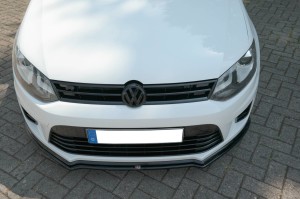 Przedni splitter Volkswagen Polo MK5 R WRC (carbon look)