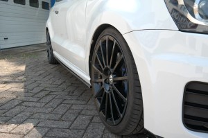 Dokładki progów Volkswagen Polo MK5 R WRC (carbon look)