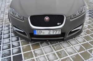 Splitter przedni Jaguar XF (X250) MK1 Sportbrake S-PACK (carbon look)