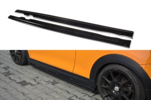 Dokładki progów MINI Cooper S MK3 Przedlift 3-drzw. (F56) (czarny mat)