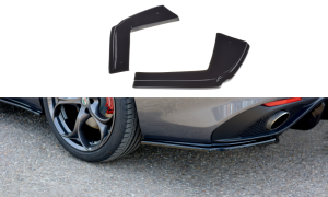 Splittery tylne boczne Alfa Romeo Giulia Veloce (czarny mat)