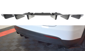 Tylny dyfuzor Tesla Model X (czarny mat)