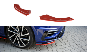 Splittery Przednie Boczne Volkswagen Golf R / R-Line Mk7 Facelift