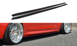 Dokładki progow V1 BMW M3 F80 (czarny mat)