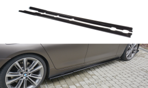 Dokładki progow BMW 6 Gran Coupe (czarny mat)
