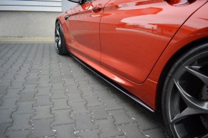 Dokładki progow BMW M6 Gran Coupe (czarny mat)