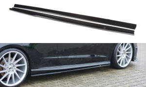 Dokładki progów Audi S3 / A3 S-Line 8V / 8V FL Hatchback (carbon look)
