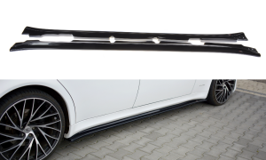 Dokładki progów Maserati Quattroporte MK5 Polift (carbon look)