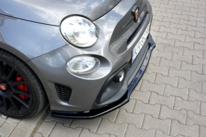 Splitter przedni Fiat 500 Abarth MK1 Polift (czarny mat)