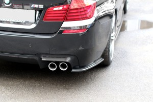 Splittery tylne boczne BMW M5 F10 (czarny mat)