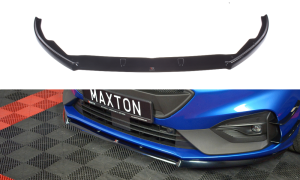 Splitter przedni V2 Ford Focus ST / ST-Line MK4 (czarny mat)