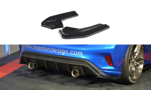 Splittery tylne boczne V2 Ford Focus ST-Line MK4 (carbon look)