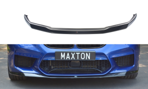 Splitter przedni V1 BMW M5 F90 (czarny mat)