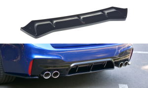 Splitter tylny srodkowy BMW M5 F90 (czarny mat)