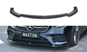 Splitter przedni V2 Mercedes-Benz E-Class W213 Coupe (C238) AMG-Line (carbon look)