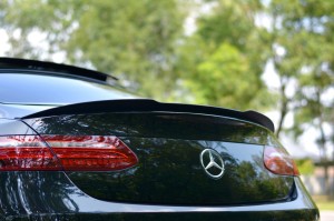 Przedłużenie spojlera Mercedes-Benz E-Class W213 Coupe (C238) AMG-Line (czarny mat)