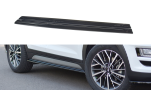 Dokładki progów Hyundai Tucson MK3 Polift (carbon look)