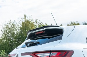 Przedłużenie spojlera Renault Megane IV RS (czarny mat)