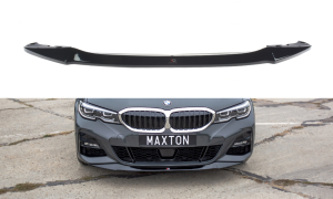 Splitter przedni V1 BMW 3 G20 M-Pack (czarny mat)