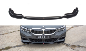 Splitter przedni V2 BMW 3 G20 M-Pack (czarny mat)