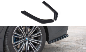 Splittery tylne boczne BMW 3 G20 M-Pack (czarny mat)
