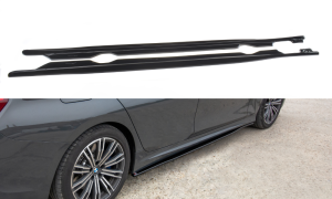 Dokładki progów BMW 3 G20 M-Pack (czarny mat)