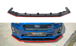 Splitter przedni V4 Subaru WRX STI (carbon look)