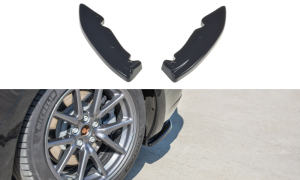 Splittery tylne boczne Tesla Model 3 (czarny mat)