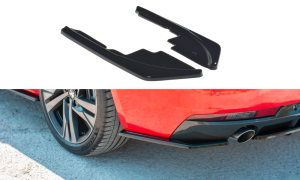 Splittery tylne boczne Peugeot 508 SW MK2 (carbon look)