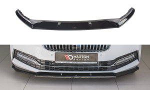 Splitter przedni V2 Skoda Superb MK3 Facelift (carbon look)