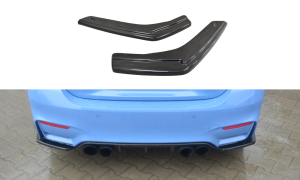 Splittery tylne boczne BMW M4 F82 (czarny mat)