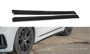 Dokładki progów Audi Q8 S-Line (carbon look)